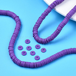 Полимерной глины ручной работы бисер нитей CLAY-R089-6mm-013