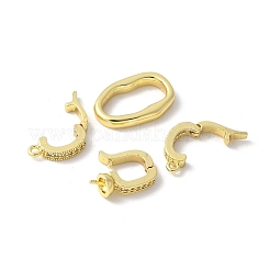 Проложить латунный прозрачный кубический цирконий над застежками KK-M320-07G