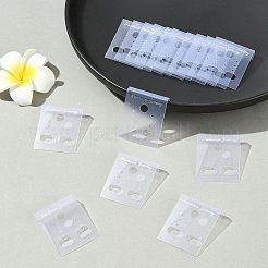 180PCS дисплей карты прямоугольник пластиковые серьги EDIS-FS0001-01B