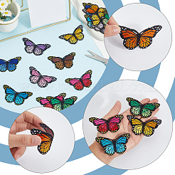 18 шт. 9-цветные полиэстеровые хлопковые нитки для вышивки&nbsp;PATC-CY0001-27