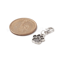 Подвесные украшения из медвежьей лапы HJEW-JM00890