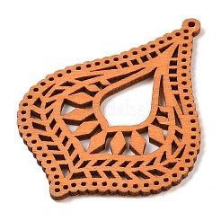 Grands pendentifs en bois creux&nbsp;WOCR-PW0003-82-01