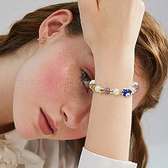 Распорные бусины из нержавеющей стали 304 STAS-UN0007-82G