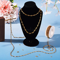 Набор для самостоятельного изготовления цепочек-скрепок из нержавеющей стали 304&nbsp;DIY-TA0009-54