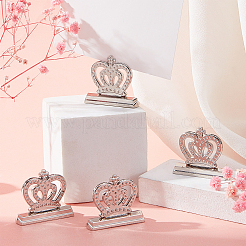 Зажим для заметок из сплава короны&nbsp;LS-AJEW-WH0237-62