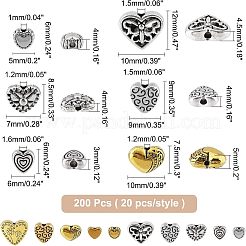 200 pz 10 perline in lega di stile tibetano&nbsp;FIND-NB0002-02