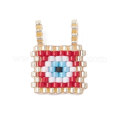 Стеклянные подвески из бисера PALLOY-MZ01013-02