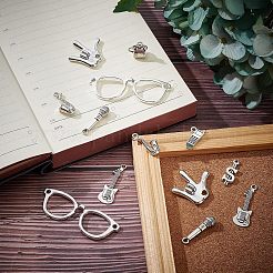 128шт 8 стиля сплава тибетского стиля большие подвески&nbsp;TIBEP-FH0001-16