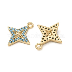 Pendientes de material sintético de color turquesa&nbsp;GG-CBAE681-09G