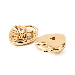 Латунные микро проложить кубического циркония подвески&nbsp;KK-K351-63G