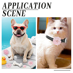 12шт полиэстеровые украшения&nbsp;FIND-WH0816-042A