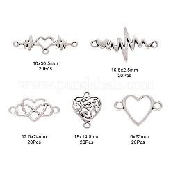 Соединители из цинкового сплава в тибетском стиле 100 шт. FIND-LS0001-40AS