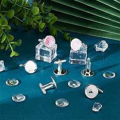 16 шт. латунная пуговица для манжет KK-UN0001-71