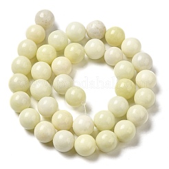 Fili di perline giada naturale&nbsp;G-H298-A04-04