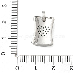 Messing Mikro ebnen Zirkonia Anhänger&nbsp;CU-CBA4231-05C-P
