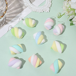 18шт. 6-цветная модель искусственного зефира из смолы DIY-SC0030-90