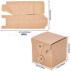 Scatola di carta&nbsp;CON-WH0076-04