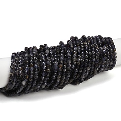 Природные иолит нитей бисера G-RM2025-C33-C