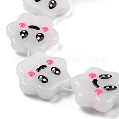 Прозрачные стеклянные бусины LAMP-R145-05