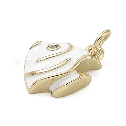 Латунь эмаль подвески&nbsp;LS-KK-K368-12G-01