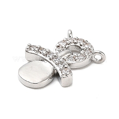 Латунные микро проложить кубического циркония подвески&nbsp;KK-L229-51P