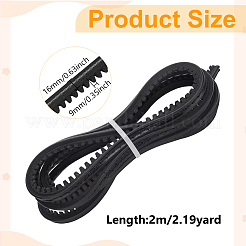 Шнур для кожаной обуви с волнистой кромкой&nbsp;DIY-WH0542-48D