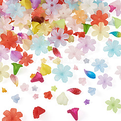 230pcs 6 Arten transparente Acrylperlen&nbsp;OACR-TA0004-39