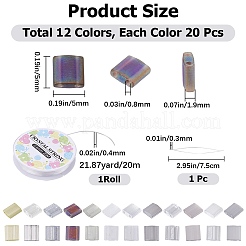 Набор для самостоятельного изготовления браслета из плитки&nbsp;DIY-CN0002-64C