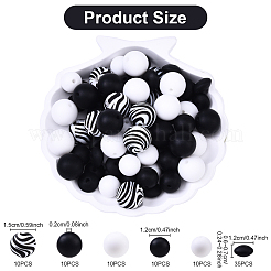 Пищевые экологически чистые силиконовые фокусные шарики&nbsp;SIL-YW0001-72C