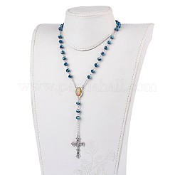 Сплав ожерелья шкентеля&nbsp;NJEW-JN02272-04