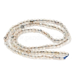 Природный агат бисер нитей&nbsp;G-H302-A04-01