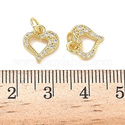 Латунные микро проложить кубического циркония подвески&nbsp;KK-I379-15G-01