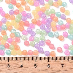 6/0 perle di semi di vetro imitazione giada&nbsp;SEED-T006-04A-09