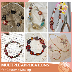 96шт 12style прозрачные акриловые бусины&nbsp;MACR-PH0001-66