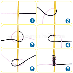 Corde de satin de rotail de nylon&nbsp;NWIR-TA0001-02