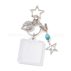 Синтетическая бирюза и акриловые заготовки кайчиан&nbsp;KEYC-JKC01211