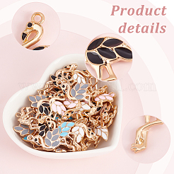 Подвески из сплава эмали 50шт 5 стиля&nbsp;ENAM-PH0002-24