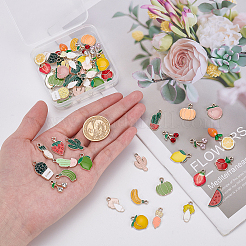 Подвески из эмали и сплава ENAM-BC0001-05