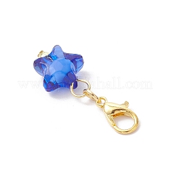 Звезда акриловые подвески украшения&nbsp;HJEW-JM03614