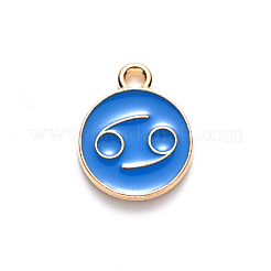 Pendente smaltati in lega&nbsp;ENAM-S124-01A-02D