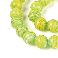 Бусы лэмпворк ручной работы&nbsp;LAMP-T023-30A