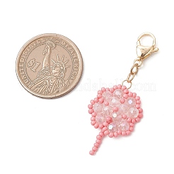 Подвески из бисера ручной работы украшения HJEW-MZ00297-02