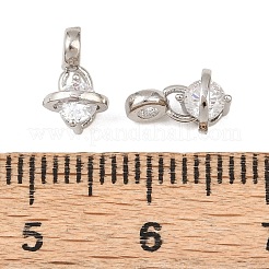 Латунные микро проложить кубического циркония подвески&nbsp;KK-G544-46P