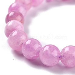 Gefärbte natürliche Jade Perlen Stretch-Armbänder&nbsp;BJEW-G633-B-09