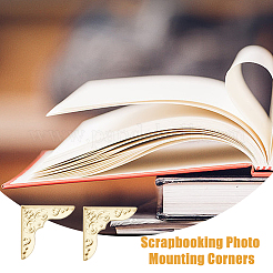 150 шт. книги скрапбукинг альбом меню папки железные защитные уголки IFIN-DC0001-07