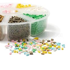 8000шт 8 цвета ручной работы из полимерной глины посыпать бусины&nbsp;CLAY-YW0001-13B