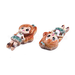 Непрозрачные кабошоны из смолы&nbsp;LS-CRES-N018-049