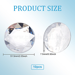 10шт самоклеящиеся акриловые наклейки со стразами FIND-FG0001-95A