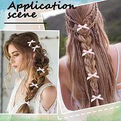 60 x Alligator-Haarspange mit Schleife in 3 Farben&nbsp;PHAR-SC0001-007