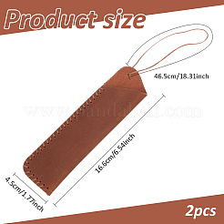 Пенал из воловьей кожи&nbsp;DIY-WH0460-897